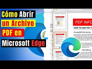 📄 Cómo ABRIR PDF con Microsoft Edge (Configurarlo como Lector Predeterminado 2026) Paso a Paso Fácil