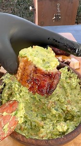 Chicharrones with guacamole | Miguels cookingwithfire