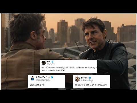 AI Brad Pitt vs Tom Cruise Brawl Shocks Internet!