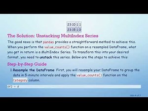 Transforming Pandas DataFrames: Using Unique Values of Count Occurrences as Column Headers