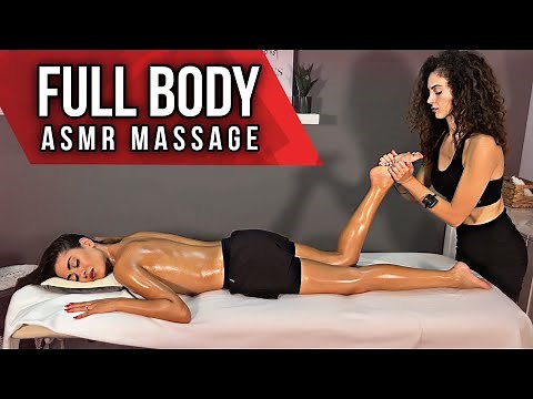 Maya’s Relaxing Full Body Massage on Female Model | ASMR Therapy