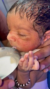 588K views · 7.1K reactions | Nourishing baby with love and care #baby #cutebaby #newborn #afterbirth #delivery #docter #cute #nicu #feeding | Inderpal Yadav | Facebook