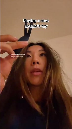 Testing out our newest couple's sex toy - this better work