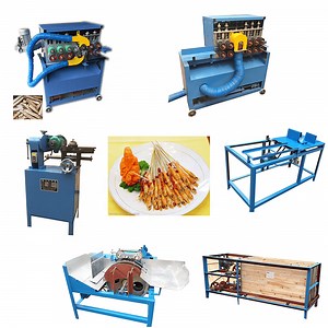 [Hot Item] Automatic Kebab Making Machine Skewer Wooden Round Stick Making Machines