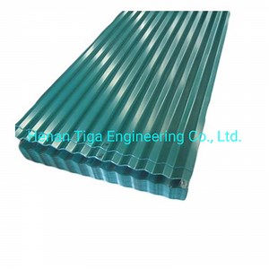 [Hot Item] Trapezoidal / Wave Color Coated Steel Roofing Sheets with Felt on Back