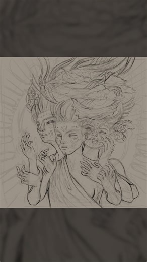 2.3K views · 64 reactions | Watch as Farzad Golpayegani brings his painting ‘Vengeance’ to life. The vibrant crimsons paired with muted greys and blues is an absolute feast for the eyes! ❤️ #beautifulbizarre #farzadgolpayegani #visualartist #musician #digitalartist #paintingtimelapse #digitalart #mixedmediaart #artinspo #paintingoftheday #creativity | Beautiful Bizarre Magazine | Facebook