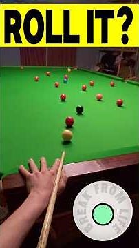 Snooker Practice Break Roll It? 🛼 GoPro Headcam POV