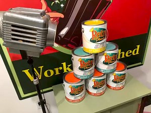 Elevate your office aesthetic with our stunning paint can decor at...