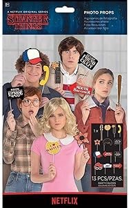 Amazon.com: amscan Kit de accesorios para fotos de Stranger Things : Electrónica