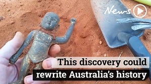 Could the discovery of an ancient statue rewrite Australia’s history?
