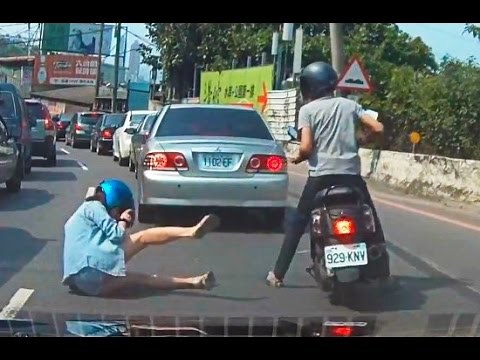 Woman Car Crashes Compilation, Women Driving Fail and accidents # 4