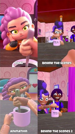 Lily Lovebraids and Rumi's Easy Magic Trick 🤣 Poppy Playtime Meme (Behind The Scenes)