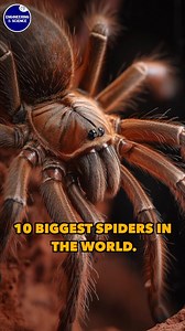 378K views · 3.2K reactions | 10 biggest spiders in the world. | Engineering & Science | Facebook