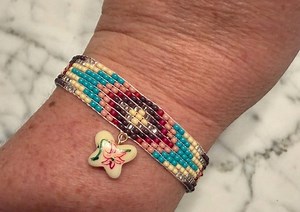 Native American Bracelet: Indian Princess Series “prairie Flower” - Etsy UK