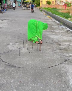 7.6K views · 112 reactions | Woman is creating amazing 3D pavement art | Fabiosa Philippines | Facebook