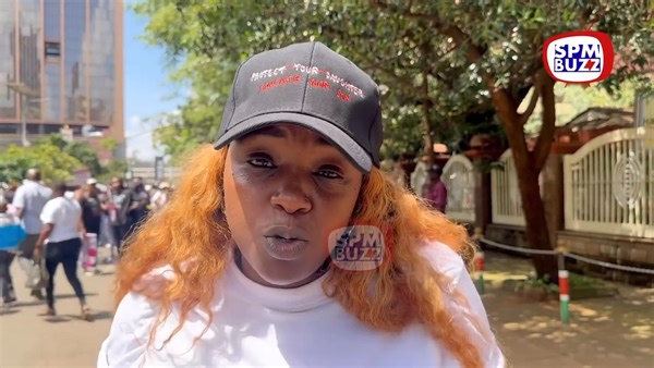 Musician Muthoni Drummer Queen at End Femicide Protest ‘Stop Killing Women #EndFemicide #EndFemicideKE #TotalShutDownKE | Spm Buzz