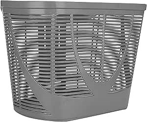 Restokki Mobility Scooter Basket, Large Front Basket, Mobility Scooter Plastic Rear Basket Modification Accessory Replacement with Mounting Screw, Mobility Scooter Accessories