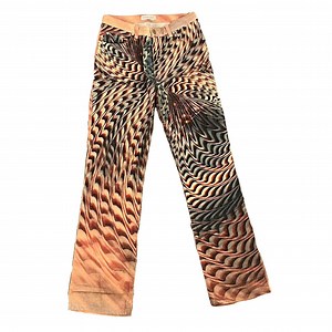 Roberto Cavalli psychedelic print jeans from Spring... | Depop