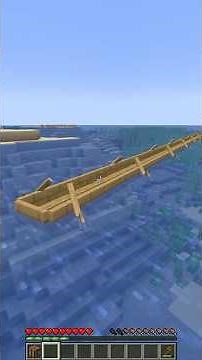 LONGEST minecraft boat