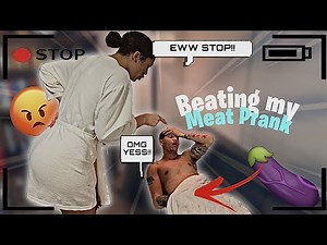 Beating my meat prank on my girlfriend 🍆🥵 (GONE WRONG)