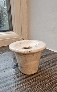 Antique School Desk Ink Pot. - Etsy UK