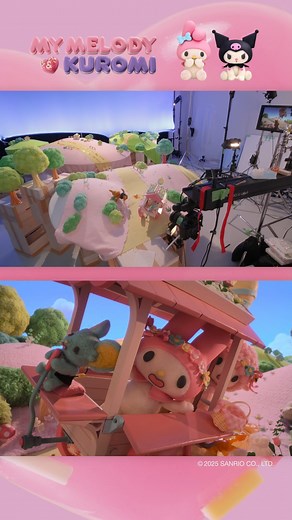 💗💜 Netflixシリーズ『My Melody & Kuromi』 メイキング＆本編映像を公開！ 奥の丘から爆走する屋台の乗り物が迫ってくる！ 命からがら避けるオオカミさんとハリネズミくん💦 マイメロディたちは、どこへ向かっているの…！？ 気になる全編はNetflixにて配信中！ アニメーター：佐藤桂 @tomoki_misato @netflixjp #ネトフリでメロクロ #mymelodykuromi #メロクロな関係 #サンリオ #マイメロディ #マイメロ #クロミ #WITSTUDIO #TORUKU #見里朝希 | WIT STUDIO,Inc.