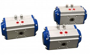 [Hot Item] ISO Pneumatic Actuator with Solenoid Valve Da Double Action