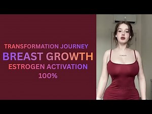 MTF Transformation 0%→100%: Binaural Beats Mimicking Estrogen for Breast Growth & Feminization🌸💖