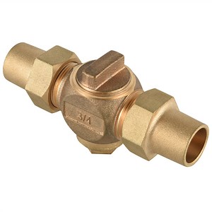 [Hot Item] 3/4" Casted Bronze Corporation Stop Flare Flare