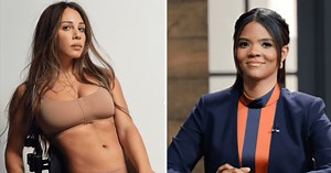 Paraplegic model Haleigh Rosa calls Candace Owens 'uneducated' for her 'disturbing' comments on SKIMS ad