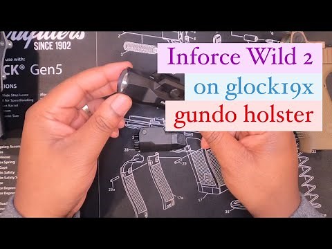 Inforce Wild 2 on Glock 19x