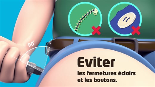 Manipulation de l'auto-injecteur Jext (adrénaline)