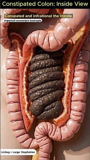 What Constipation Really Looks Like: Realistic 3D Colon Footage You’ve Never Seen | 02