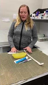 Cat enema supplies and technique