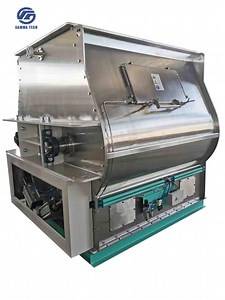 [Hot Item] Horizontal Industrial Double Shaft Paddle Mixer Animal Feed Mixer