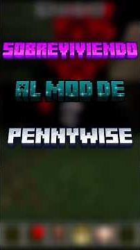 Surviving the Pennywise the Dancing Clown mod in Minecraft Bedrock 😫