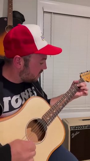 Absolutely loving playing this new @fender Highway Series Dreadnought! Thanks to the kind folks at Fender for sending this one over to me…I haven’t put it down since I got it. So fun to play and sounds so awesome! Totally a unique and inspiring guitar! Way to go, Fender…Y’all rock! This is the guitar plugged straight into my @fishmanmusic Loudbox amp (treble, middle, and bass all at noon; gain at 2:00 and master volume at noon). Also, come to the live shows this week! Thursday night at @bluehigh