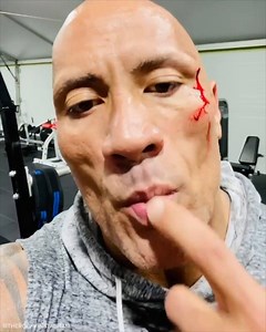 849K views · 7.6K reactions | Dwayne The Rock Johnson got cut while working out ... THEN TASTED HIS OWN BLOOD 來 | SportsCenter | Facebook