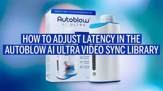 How To Adjust Autoblow AI Ultra Video Sync Latency