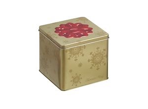 [Hot Item] Metal Chocolate Tin Christmas Gift Tin Boxes Packaging Cookies Tin Box with Embossing