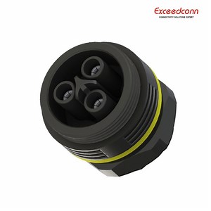 [Hot Item] 3 Pins Female Panel Mount Push Pull Pin AC DC Connector