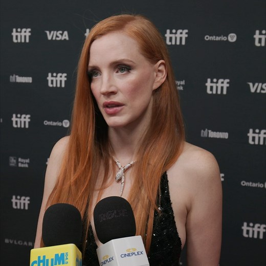 2.7K views · 41 reactions | CW: Mention of abuse We spoke to Jessica Chastain about how she prepared for her emotionally intense role as Sylvia in the #TIFF23 film #Memory. | Cineplex | Facebook