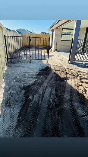 Prepping this site today Topsoil and Hydroseed #newlawn #hydroseeding #landscaping | CIVIC LAWN