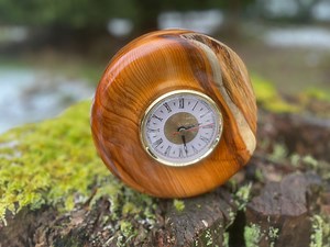 Yew Desk or Wall Clock - Etsy