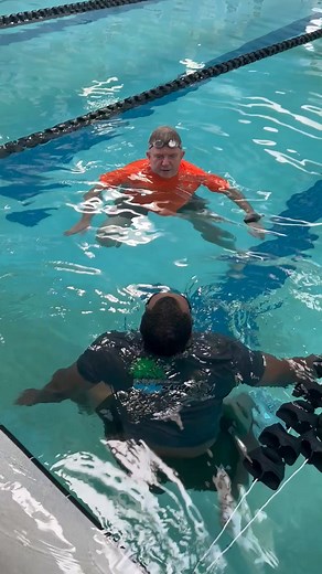 Deep end alert😨 Nearly 50% of adults are afraid being in the deep end of the pool. 👏👏👏This man is tackling that fear by learning to tread water -- an important survival skill. If he can do it, you can too. You have waited your whole life. Don't wait any longer. Adult lessons still available for our January sessions. Need help registering? Stop by our pool behind Liza Jackson Preparatory School or call Wendy at 850-598-0176 for assistance and encouraging words. | Bernie R Lefebvre Aquatic Cen
