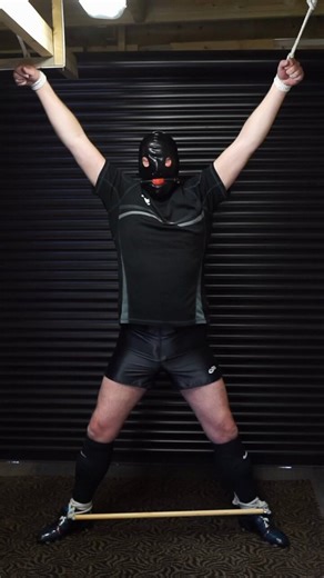 Arms are wrenched high, wrists tightly bound. Legs forced painfully wide in a tight spreadeagle. Shoulders burn, thighs cramp, jaw aches from the ballgag. A plastic bag clings, suffocating every desperate breath. Helpless panic consumes you.Full video at https://t.co/gQaUyJ7Lh5