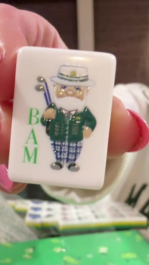 Masters Mahjong Tiles Augusta National Berckmans Golf Tournament