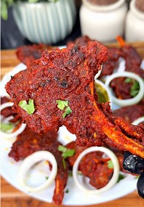 Crispy Mutton Chops Recipe: Pressure-Cooked & Deep-Fried