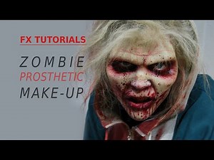 FX Tutorials: Zombie prosthetic make-up