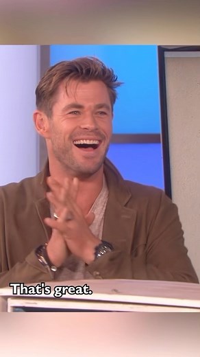 Happy birthday @ChrisHemsworth! I hope your day doesn’t include any rash cream. | Ellen DeGeneres